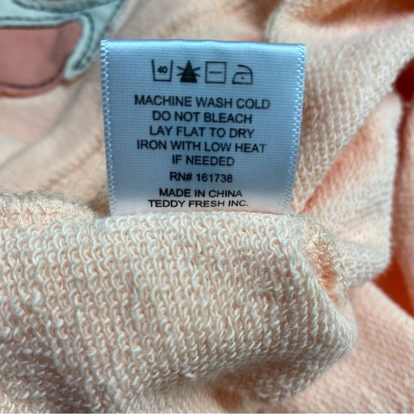 Teddy Fresh Cat Applique Don't Touch Me Sweatshirt - Picture 11 of 11